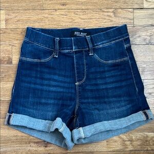 Judy Blue Women’s Pull On Dark Wash Denim Shorts